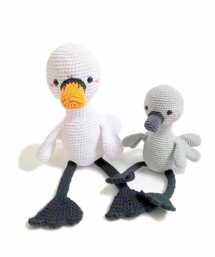 amigurumi SWAN crochet pattern