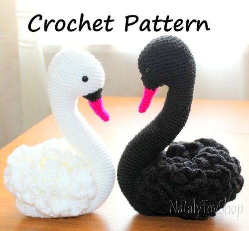 amigurumi SWAN crochet pattern