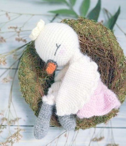 amigurumi SWAN crochet pattern