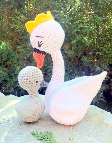 amigurumi SWAN crochet pattern