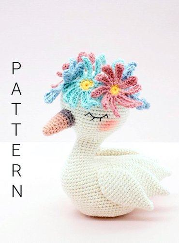 amigurumi SWAN crochet pattern