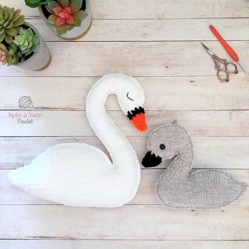 amigurumi SWAN crochet pattern