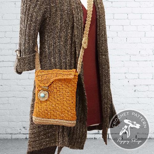 MESSENGER BAG crochet pattern