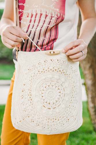 MESSENGER BAG crochet pattern