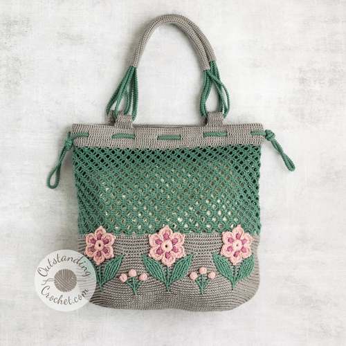 Shoulder Messenger Bag Crochet Pattern Roundup! - AmVaBe Crochet