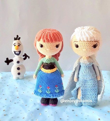 amigurumi FROZEN crochet pattern