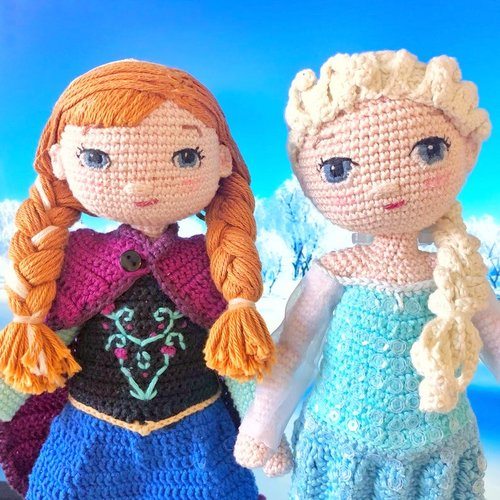 amigurumi FROZEN crochet pattern