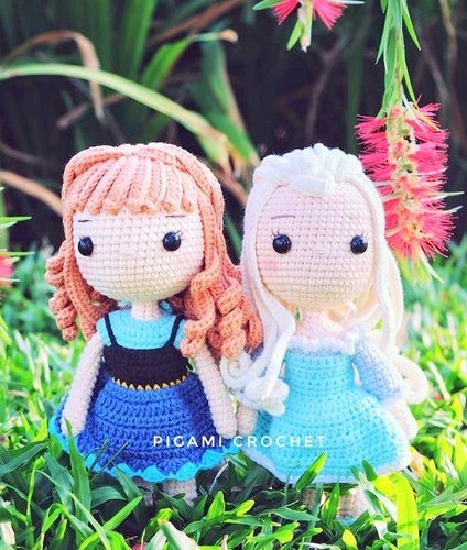 amigurumi FROZEN crochet pattern