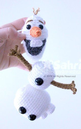 amigurumi FROZEN crochet pattern