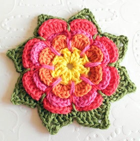 free FLOWER crochet pattern