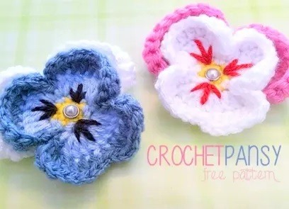 free FLOWER crochet pattern