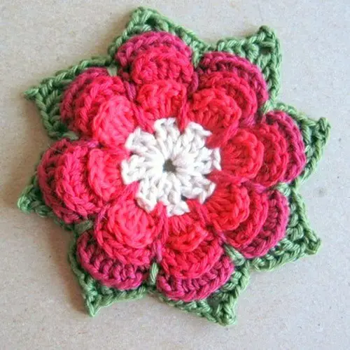 free FLOWER crochet pattern