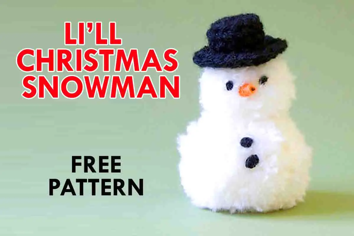 Free Christmas Snowman Crochet Pattern!