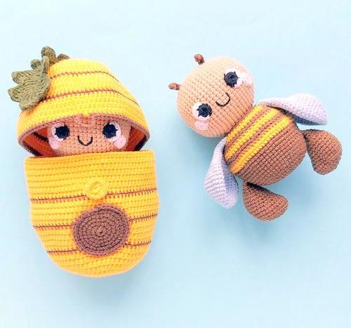 Amigurumi Bee Crochet Pattern