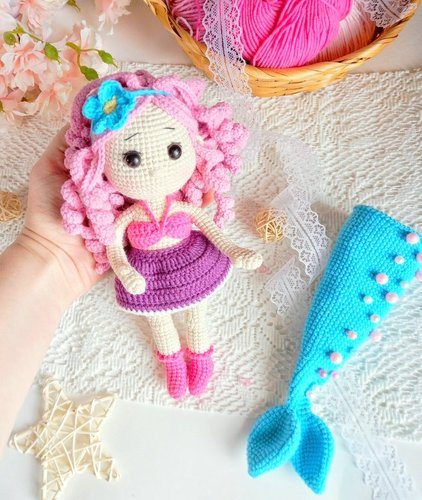 amigurumi MERMAID crochet pattern