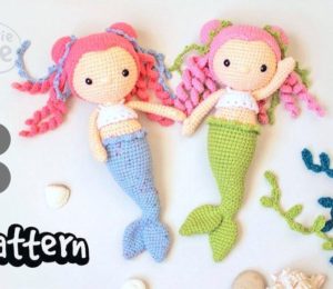 Amigurumi Mermaid Crochet Pattern Roundup! - AmVaBe Crochet