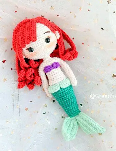 Amigurumi Mermaid Crochet Pattern Roundup! - AmVaBe Crochet