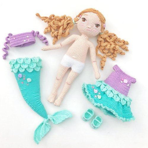 amigurumi MERMAID crochet pattern