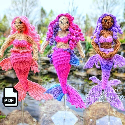 amigurumi MERMAID crochet pattern