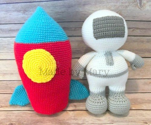 amigurumi SPACE crochet pattern