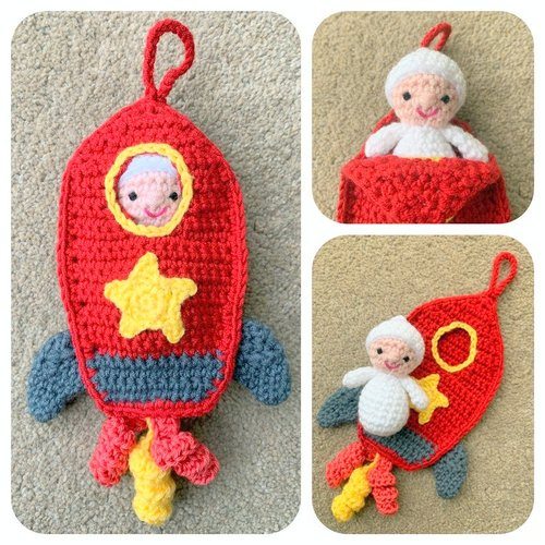 amigurumi SPACE crochet pattern