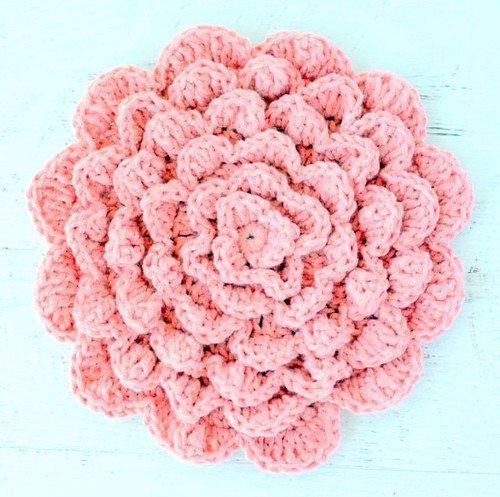 Free Flower Crochet Pattern