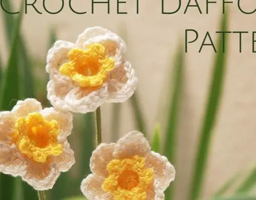 Free Flower Crochet Pattern
