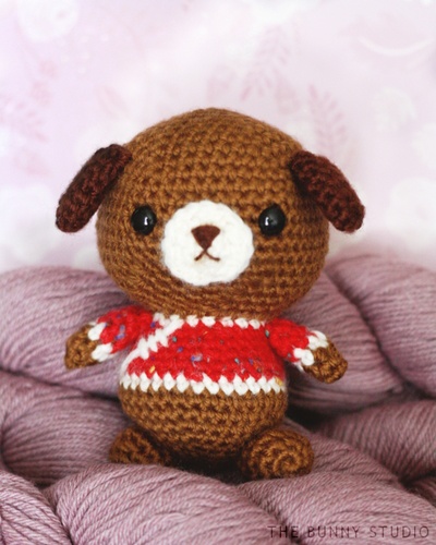 Free Amigurumi Dog Crochet Pattern