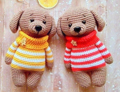 Free Amigurumi Dog Crochet Pattern