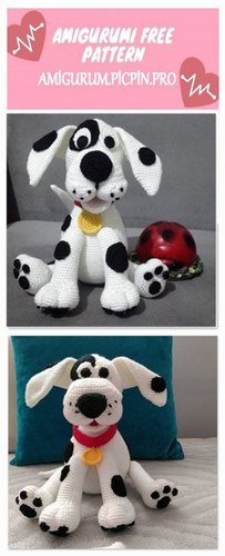 Free Amigurumi Dog Crochet Pattern