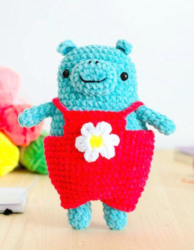 free amigurumi HIPPO crochet pattern