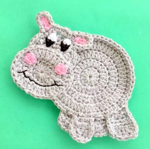 free amigurumi HIPPO crochet pattern