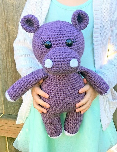 free amigurumi HIPPO crochet pattern