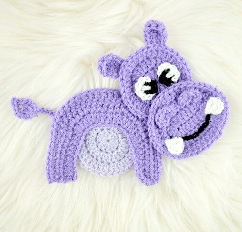 free amigurumi HIPPO crochet pattern