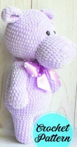 Free Amigurumi Hippo Crochet Pattern Roundup! - AmVaBe Crochet