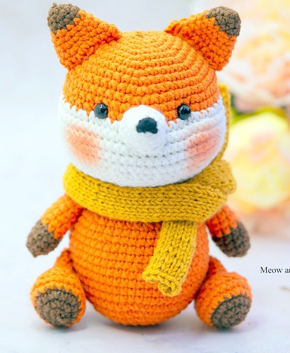 FREE amigurumi FOX crochet pattern