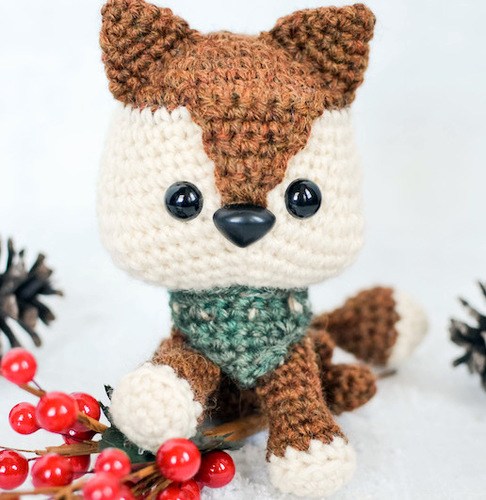 FREE amigurumi FOX crochet pattern