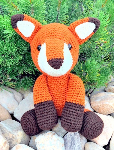 FREE amigurumi FOX crochet pattern