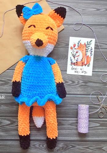 FREE amigurumi FOX crochet pattern