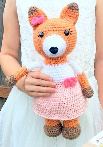 FREE amigurumi FOX crochet pattern