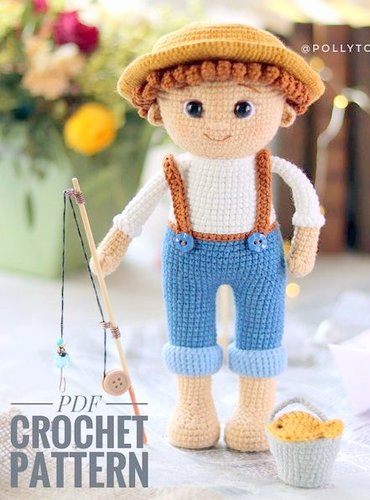 amigurumi BOY DOLL crochet pattern