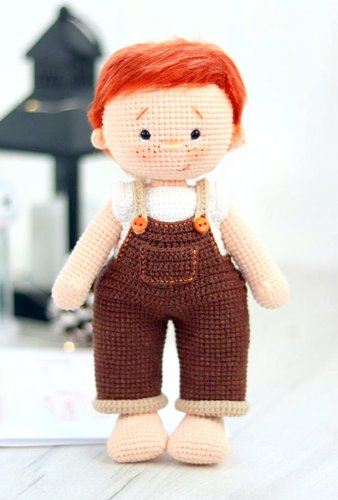 amigurumi BOY DOLL crochet pattern