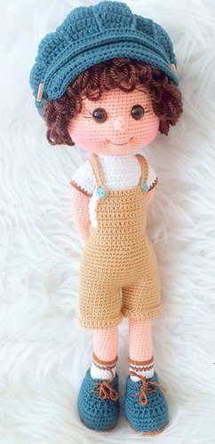 amigurumi BOY DOLL crochet pattern