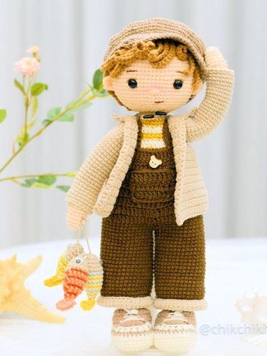 amigurumi BOY DOLL crochet pattern