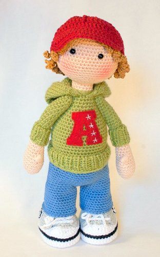 amigurumi BOY DOLL crochet pattern