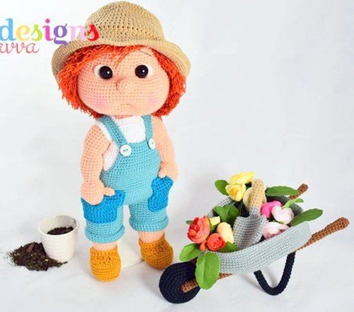 amigurumi BOY DOLL crochet pattern