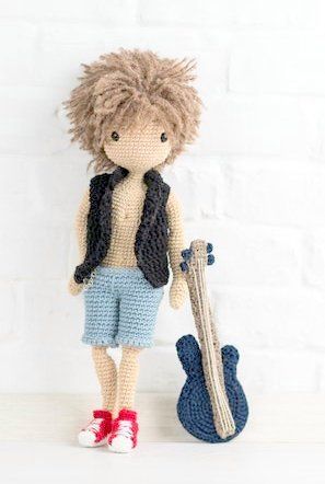 amigurumi BOY DOLL crochet pattern