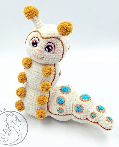 amigurumi CATERPILLAR crochet pattern
