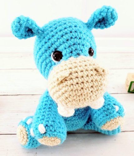 amigurumi HIPPO crochet pattern