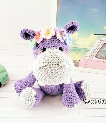 amigurumi HIPPO crochet pattern